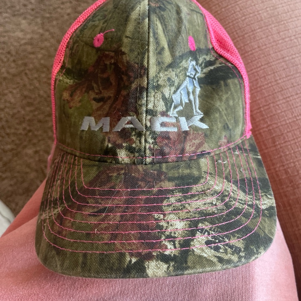 OG Pink Camo Mack Trucker hat